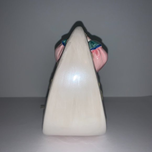 Hand-Painted Recently-Restored Vintage Music Box Rocking Man on the Moon & Stars - Picture 3 of 6